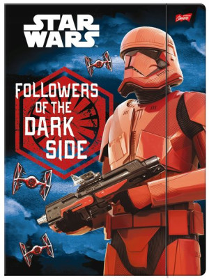 Teczka z Gumką A4 Szkolna Star Wars Gwiezdne Wojny