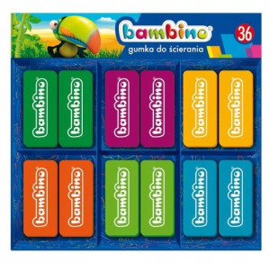 Bambino Gumka Do Ścierania Myszka Szkoła Biuro