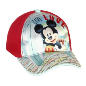 Czapka z Daszkiem Myszka Mickey Miki 54 Dziecięca
