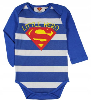 Body Niemowlęce 62 cm Superman Super Man Men 3 Msc