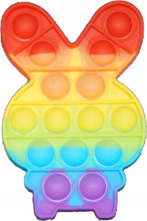 Popit Zabawka Sensoryczna Króliczek Pop It Bąbel
