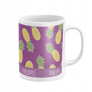 Kubek Porcelanowy Ananas Pineapple Zaska 300 ml
