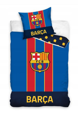 Pościel 140x200 FC Barcelona Barca Bawełniana FCB