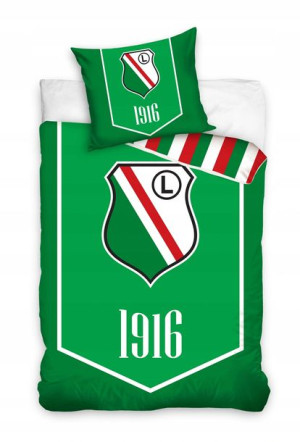 Pościel 140x200 Bawełniana Legia Warszawa CWKS
