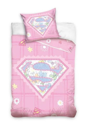 Pościel Do Łóżeczka 100x135 Supergirl Super Girl