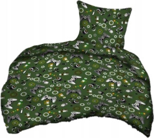 Pościel 100x160 Dziecięca Gamer Gry Dla Gracza Pad