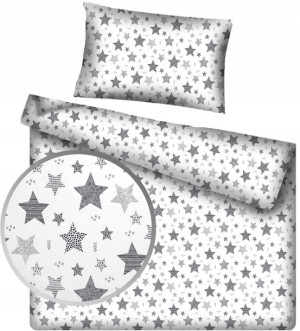 Pościel 120x160 Dziecięca Gwiazdki Gwiazdy Stars
