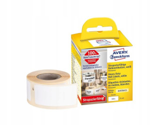 Etykiety adresowe Avery termiczne 160etyk 25x54mm