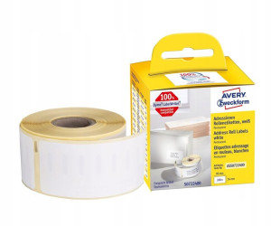 Etykiety adresowe Avery termiczne 260etyk 36x89mm