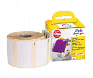 Etykiety adresowe Avery termiczne 500etyk 32x57mm
