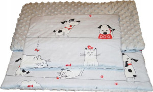 Pościel 100x160 + Poduszka Minky Dużo Wzorów Minki