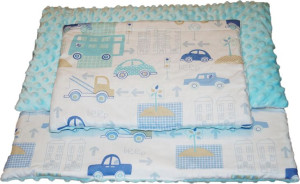 Pościel 100x160 + Poduszka Minky Dużo Wzorów Minki