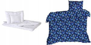 Kołdra Poduszka 100x160 Pościel Kwiaty Kwiatki