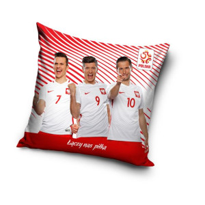Poduszka z Poszewką 40x40 Reprezentacja Polski Pol