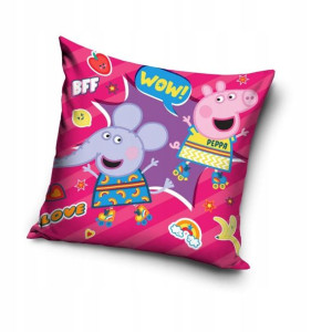Świnka Peppa Pig Poduszka z Poszewką 40x40