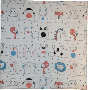 Poduszka z Poszewką 40x40 Lama Panda Flaming Słoń
