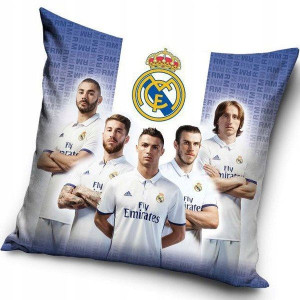 Poduszka z Poszewką 40x40 Real Madryt Madrid RMFC