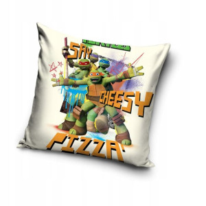 Poduszka z Poszewką 40x40 Wojownicze Żółwie Ninja