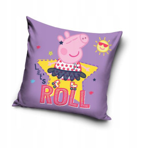 Świnka Peppa Pig Poduszka z Poszewką 40x40