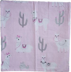 Poduszka z Poszewką 40x40 Lama Alpaka Lamy Alpaca