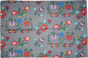 Poszewka na Poduszkę 40x60 Folk Kwiaty Kwiatki