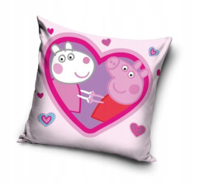 Świnka Peppa Pig Poszewka na Poduszkę 40x40 Suzy