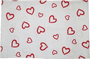 Poszewka na Poduszkę 40x60 Serca Serduszka Love