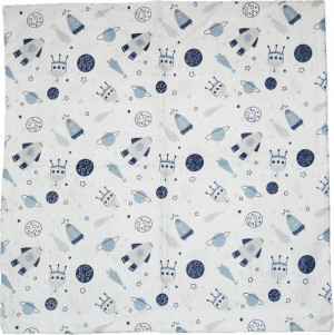 Poszewka na Poduszkę 45x45 Kosmos Planety Gwiazdy
