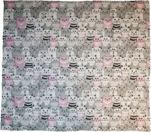 Poszewka na Poduszkę 70x80 Koty Kotki z Kotami Cat