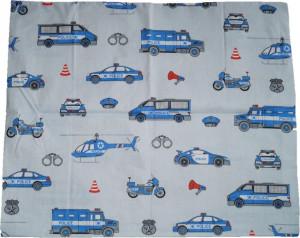Poszewka na Poduszkę 50x60 Policja Radiowozy Auta