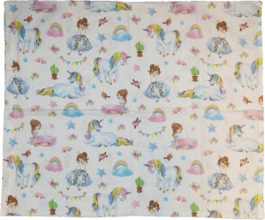 Poszewka na Poduszkę 50x60 Jednorożec Unicorn Lala