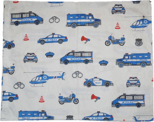 Poszewka na Poduszkę 50x60 Policja Police Radiowóz