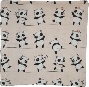 Poszewka na Poduszkę 45x45 Panda Pandy Miś Misie