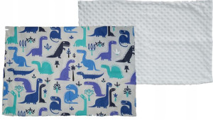 Poszewka na Poduszkę 40x60 Minky Dino Dinozaury