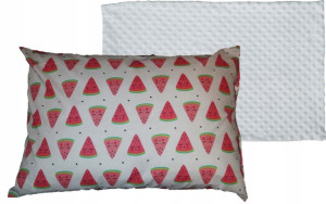 Poszewka na Poduszkę 40x60 Minky Arbuzy Owoc Owoce