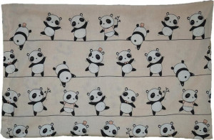 Poszewka na Poduszkę 40x60 Panda Pandy Miś Misio