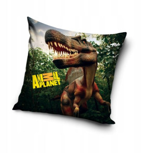 Lama Poszewka na Poduszkę 40x40 Dinozaur T-Rex Din