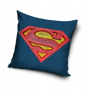 Superman Super Man men Poszewka na Poduszkę 40x40