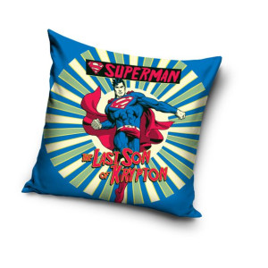 Superman Super Man men Poszewka na Poduszkę 40x40