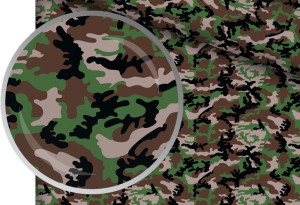 Prześcieradło Bawełniane 80x140 z Gumką Moro Army