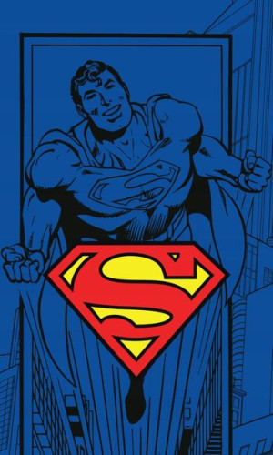 RĘCZNIK 30x50 Do Przedszkola Superman Super Man