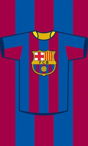 Ręcznik 30x50 Do Rąk Fc Barcelona Fcb Przedszkola