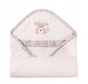 Okrycie Kąpielowe Bambusowe Bambus 100x100 Poncho