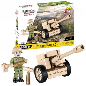Klocki Cobi Armata 7,5 Cm Pak 40 Ii Wojna Światowa
