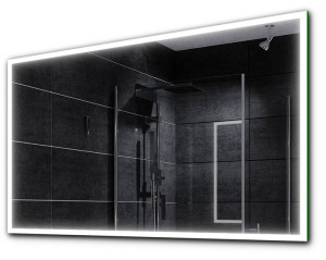 Lustro Podświetlane Led 90x100cm Boston Łazienkowe