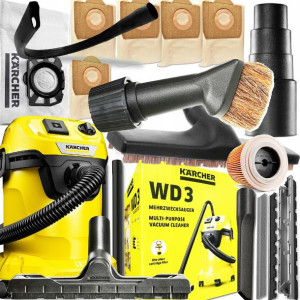 Mocny Odkurzacz Przemysłowy Karcher Wd 3 P Parkiet