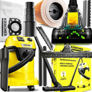 Mocny Odkurzacz Przemysłowy Karcher Wd 3 P Zestaw
