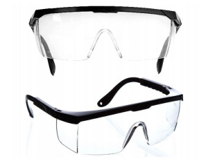 Okulary Ochronne Gogle Bezbarwne Bhp Wot