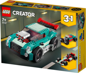 Klocki Lego Creator 31127 Uliczna Wyścigówka 3 W 1