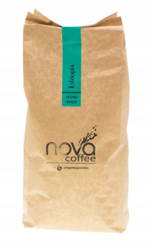 Kawa ziarnista nova COFFEE ETHIOPIA ARABICA 500G